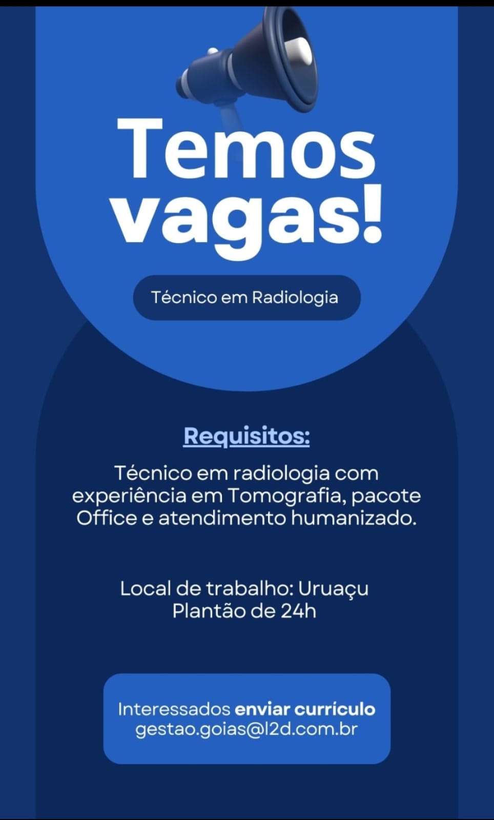 Técnico em Radiologia - Tomografia Computadorizada